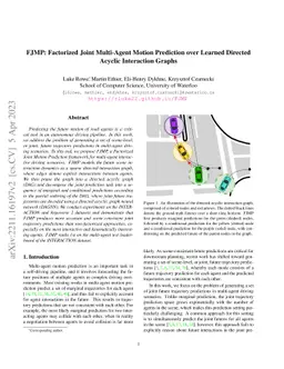 FJMP: Factorized Joint Multi-Agent Motion Prediction over Learned
  Directed Acyclic Interaction Graphs