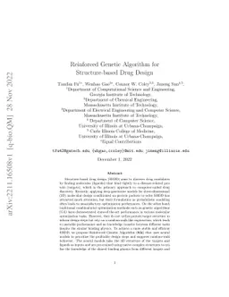 Reinforced Genetic Algorithm for Structure-based Drug Design