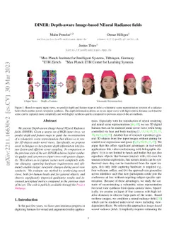 DINER: Depth-aware Image-based NEural Radiance fields