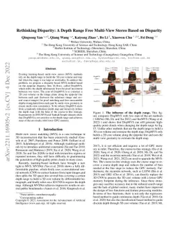 Rethinking Disparity: A Depth Range Free Multi-View Stereo Based on
  Disparity