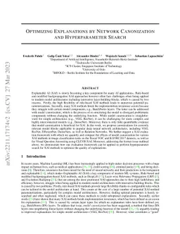 Optimizing Explanations by Network Canonization and Hyperparameter
  Search