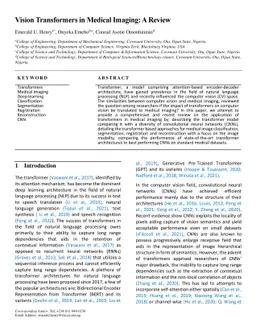 Vision Transformers in Medical Imaging: A Review