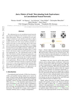 Just a Matter of Scale? Reevaluating Scale Equivariance in Convolutional
  Neural Networks