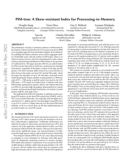 PIM-tree: A Skew-resistant Index for Processing-in-Memory
