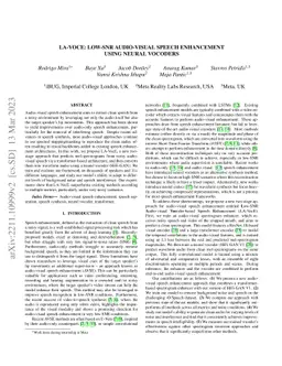 LA-VocE: Low-SNR Audio-visual Speech Enhancement using Neural Vocoders