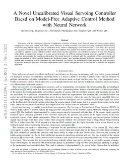 A Novel Uncalibrated Visual Servoing Controller Baesd on Model-Free
  Adaptive Control Method with Neural Network
