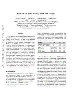 Teach-DETR: Better Training DETR with Teachers