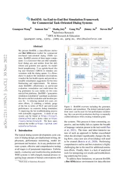 BotSIM: An End-to-End Bot Simulation Framework for Commercial
  Task-Oriented Dialog Systems