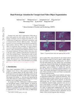 Dual Prototype Attention for Unsupervised Video Object Segmentation