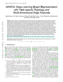 GRATIS: Deep Learning Graph Representation with Task-specific Topology
  and Multi-dimensional Edge Features