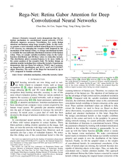 Rega-Net:Retina Gabor Attention for Deep Convolutional Neural Networks