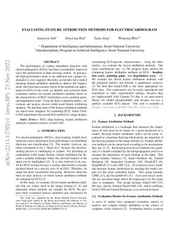 Evaluating Feature Attribution Methods for Electrocardiogram