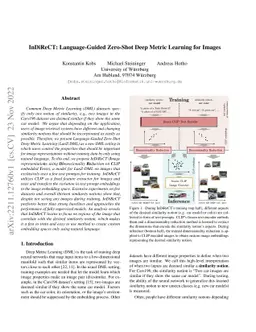 InDiReCT: Language-Guided Zero-Shot Deep Metric Learning for Images