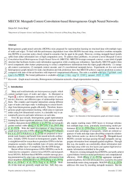MECCH: Metapath Context Convolution-based Heterogeneous Graph Neural
  Networks