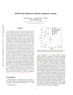 DETRs with Collaborative Hybrid Assignments Training