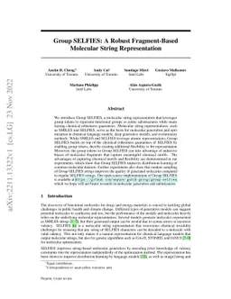 Group SELFIES: A Robust Fragment-Based Molecular String Representation