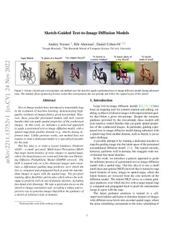 Sketch-Guided Text-to-Image Diffusion Models