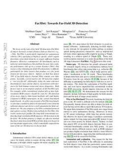 Far3Det: Towards Far-Field 3D Detection