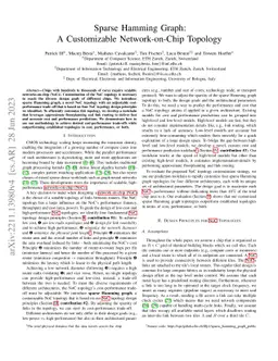 Sparse Hamming Graph: A Customizable Network-on-Chip Topology