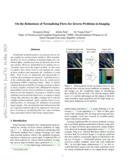 On the Robustness of Normalizing Flows for Inverse Problems in Imaging