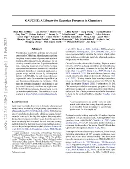 GAUCHE: A Library for Gaussian Processes in Chemistry