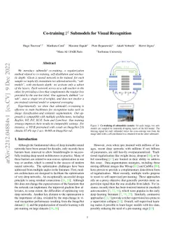Co-training $2^L$ Submodels for Visual Recognition