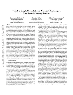 Scalable Graph Convolutional Network Training on Distributed-Memory
  Systems