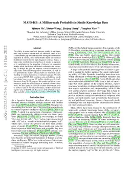 MAPS-KB: A Million-scale Probabilistic Simile Knowledge Base