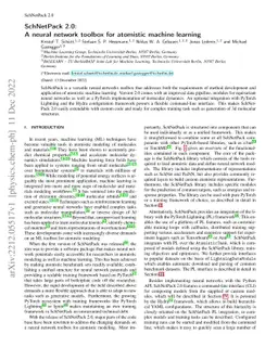 SchNetPack 2.0: A neural network toolbox for atomistic machine learning