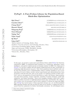 PyPop7: A Pure-Python Library for Population-Based Black-Box
  Optimization