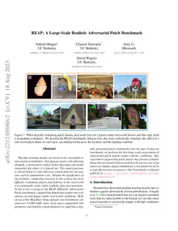 REAP: A Large-Scale Realistic Adversarial Patch Benchmark