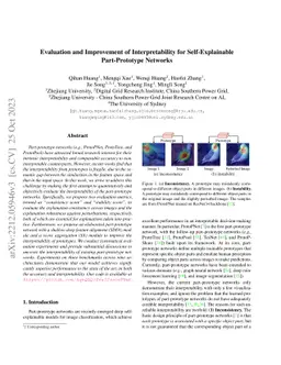 Evaluation and Improvement of Interpretability for Self-Explainable
  Part-Prototype Networks