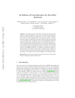 In Defense of Cross-Encoders for Zero-Shot Retrieval