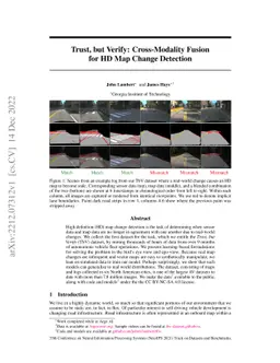 Trust, but Verify: Cross-Modality Fusion for HD Map Change Detection