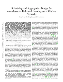 Scheduling and Aggregation Design for Asynchronous Federated Learning over Wireless Networks