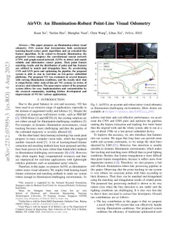 AirVO: An Illumination-Robust Point-Line Visual Odometry