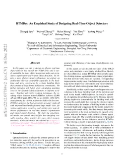 RTMDet: An Empirical Study of Designing Real-Time Object Detectors