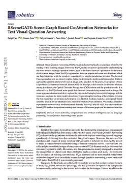 SceneGATE: Scene-Graph based co-Attention networks for TExt visual
  question answering