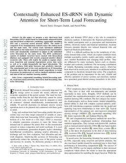 Contextually Enhanced ES-dRNN with Dynamic Attention for Short-Term Load
  Forecasting