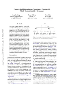 Unsupervised Discontinuous Constituency Parsing with Mildly
  Context-Sensitive Grammars