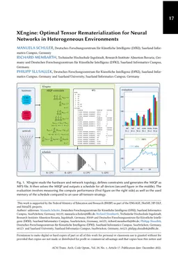 XEngine: Optimal Tensor Rematerialization for Neural Networks in
  Heterogeneous Environments