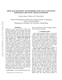 SrTR: Self-reasoning Transformer with Visual-linguistic Knowledge for
  Scene Graph Generation