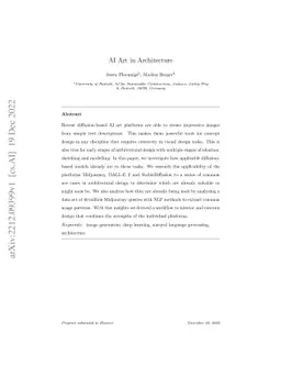 AI Art in Architecture