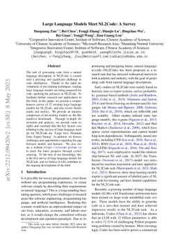 Large Language Models Meet NL2Code: A Survey