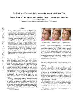 FreeEnricher: Enriching Face Landmarks without Additional Cost