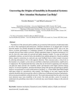 Uncovering the Origins of Instability in Dynamical Systems: How
  Attention Mechanism Can Help?