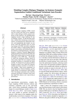 Modeling Complex Dialogue Mappings via Sentence Semantic Segmentation
  Guided Conditional Variational Auto-Encoder