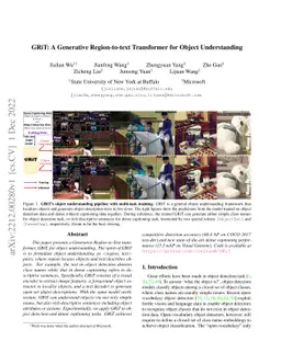 GRiT: A Generative Region-to-text Transformer for Object Understanding