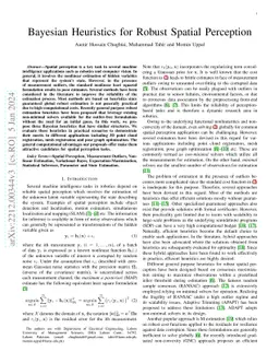 Bayesian Heuristics for Robust Spatial Perception