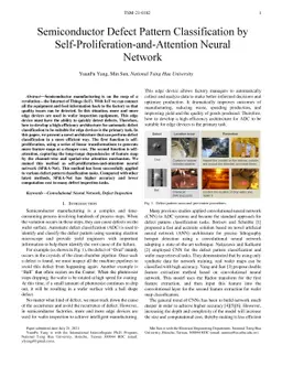 Semiconductor Defect Pattern Classification by
  Self-Proliferation-and-Attention Neural Network